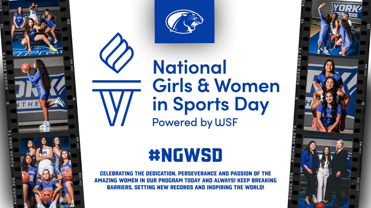NATIONAL GIRLS &amp; WOMEN IN SPORTS DAY!