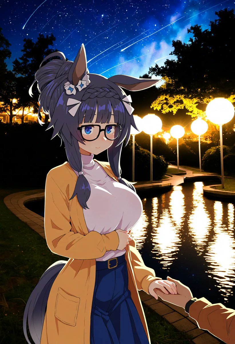ロブロイと夜散歩