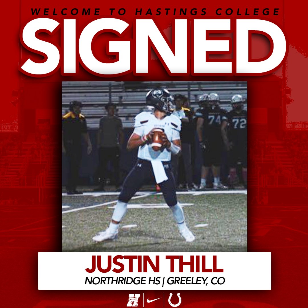 ❗️SIGNED❗️
This Just In: Another Colorado signee!
Welcome to Hastings College Justin! It's A Great Day To Be A Bronco!
#GDTBAB
