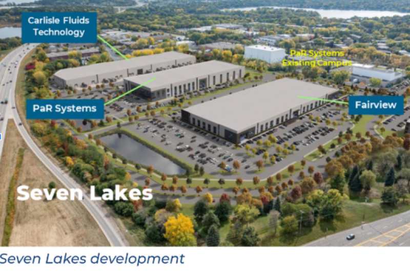 ThinkShoreview's tweet photo. Seven Lakes is one of many redevelopment projects bringing new opportunities to Shoreview. Commercial space at Seven Lakes is boosting local job numbers and creating expansion options for multiple businesses. #thinkShoreview 
https://t.co/ejltRxNwAe https://t.co/B0taq4tU7Y