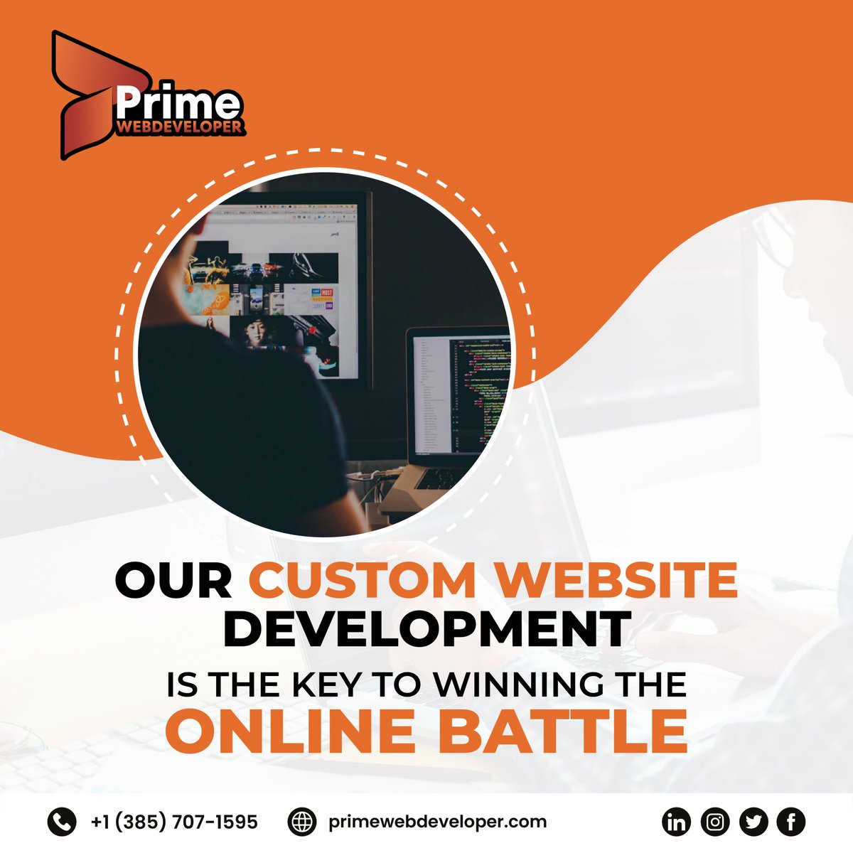 webprimedev's tweet photo. Elevate your digital game. Level up with us.

#DigitalGameChanger #WebSolutions #OnlineSuccess #primewebdevelopers https://t.co/3HMzV44umy