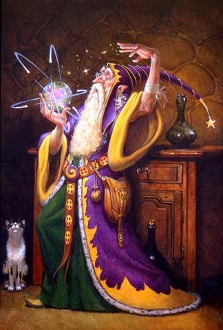 WzrdFrinkelbaum's tweet photo. The orb has much to say today. If you need me, I'll be in my tower, listening and observing.

(Art: Don Maitz) https://t.co/yUvPmAtQKI
