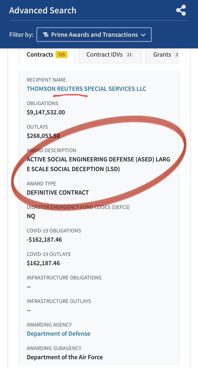 Rebunkednews's tweet image. Holy crap this is crazy!

Source: usaspending.gov/award/CONT_AWD…