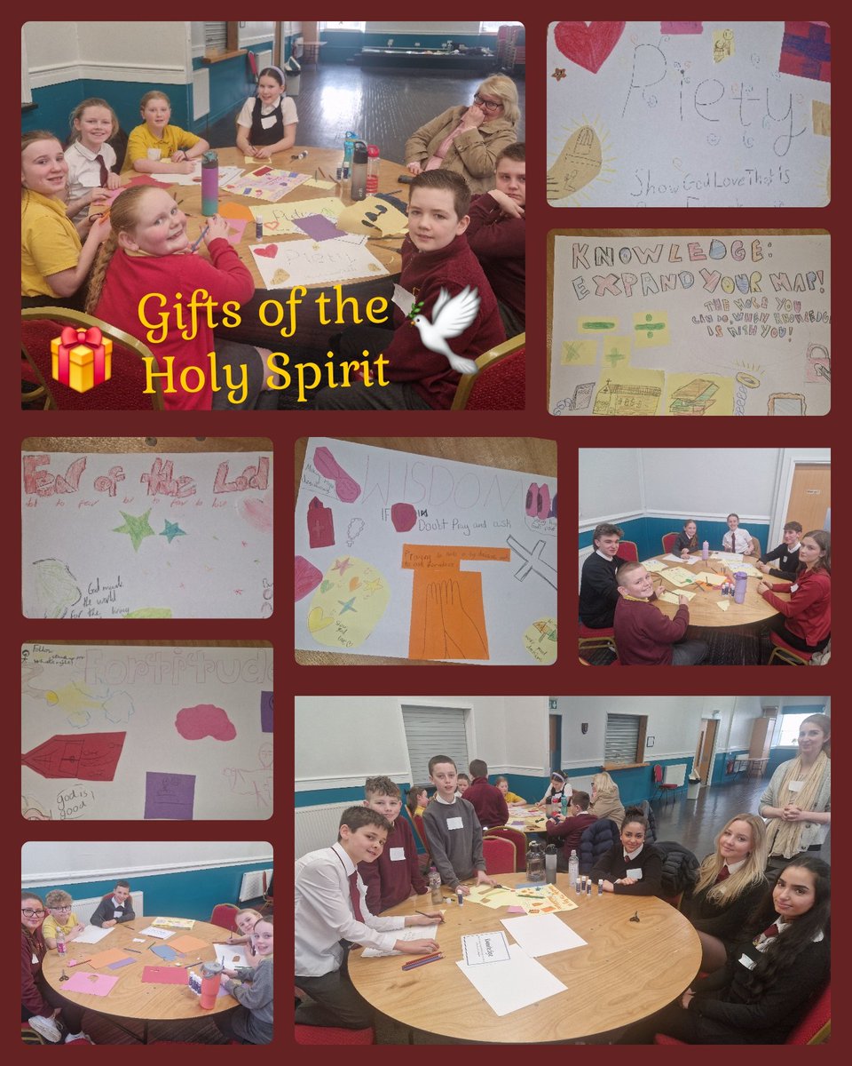 RCDOMRetreats (@rcdomr) on Twitter photo Mrs McCoy & S6 #Caritasaward students from <a href="/TaylorHS1982/">Taylor High School</a> led p7 children from <a href="/CTKPSchool/">Christ The King PS</a> in a Confirmation retreat this afternoon 🙏 They did a great job of leading prayers, games, scripture reading and crafts for the Confirmadi. Well done to all involved 👏 #pilgrimsofhope Mrs McCoy & S6 #Caritasaward students from <a href="/TaylorHS1982/">Taylor High School</a> led p7 children from <a href="/CTKPSchool/">Christ The King PS</a> in a Confirmation retreat this afternoon 🙏 They did a great job of leading prayers, games, scripture reading and crafts for the Confirmadi. Well done to all involved 👏 #pilgrimsofhope