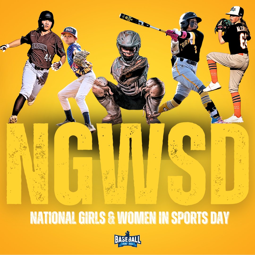 Baseball For All (@baseballfor_all) on Twitter photo From <a href="/LittleLeague/">Little League</a> to college and beyond, here's to the girls & women in baseball who are standing up & leading the way to show that baseball is a game for all #ngwsd2025 #futureofbaseball From <a href="/LittleLeague/">Little League</a> to college and beyond, here's to the girls & women in baseball who are standing up & leading the way to show that baseball is a game for all #ngwsd2025 #futureofbaseball