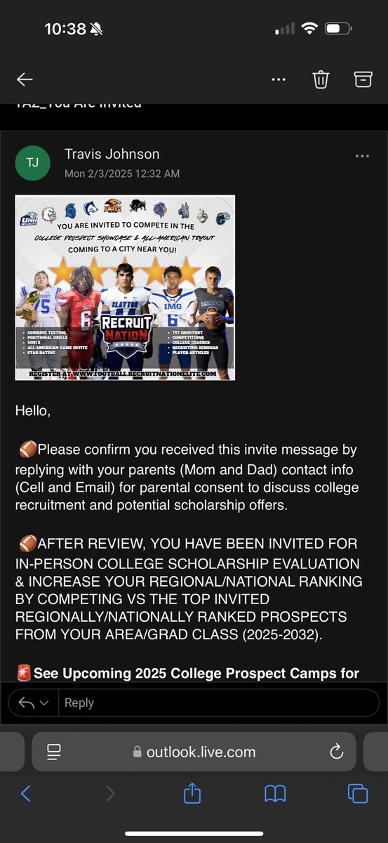 Guillermo Ruiz Rosas (@isthxt19) on Twitter photo Thanks <a href="/CoachTravisJoh1/">CoachTravisJohnson.com</a> for inviting me to the 2025 College Prospect Showcase and All American Try Out, very thankful for this great opportunity! GO BADGERS #AGTG #tucsonfootball Thanks <a href="/CoachTravisJoh1/">CoachTravisJohnson.com</a> for inviting me to the 2025 College Prospect Showcase and All American Try Out, very thankful for this great opportunity! GO BADGERS #AGTG #tucsonfootball