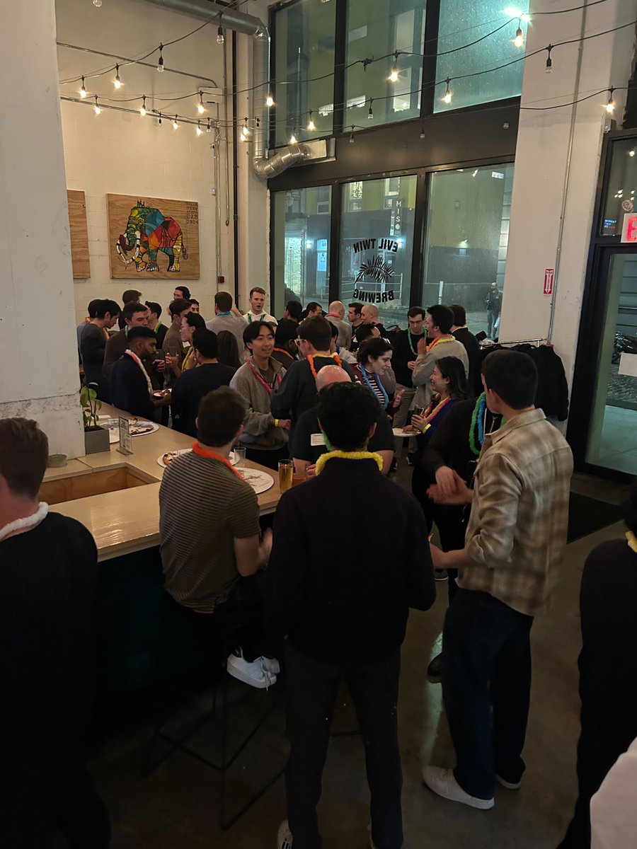 Danny Chesley (@danielchesley) on Twitter photo Last night I hosted the first (of many) <a href="/cofoundersnyc/">cofounders.nyc</a> community events 🚀
We had 50+ founders, early engineers, & future founders from NYC's top software companies come hang, connect with others on the same journey, & discuss what's next
If you're thinking of building (or have Last night I hosted the first (of many) <a href="/cofoundersnyc/">cofounders.nyc</a> community events 🚀
We had 50+ founders, early engineers, & future founders from NYC's top software companies come hang, connect with others on the same journey, & discuss what's next
If you're thinking of building (or have
