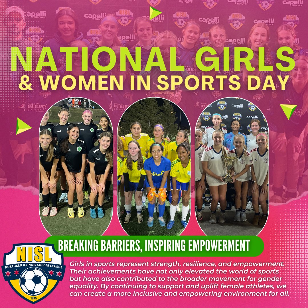 Celebrating the Girls Of NISL!! ⚽