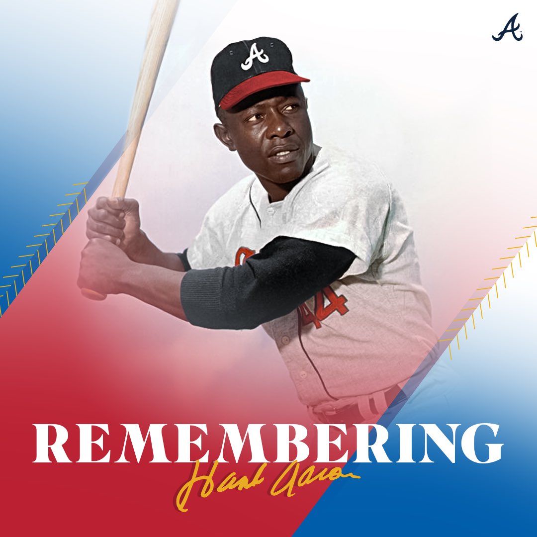 Today we honor the life and legacy of Henry Aaron 💙  

The Henry Louis Aaron Fund exists to positively impact the future of baseball by supporting those who are following in Hank's footsteps on the field and in the front office.  

Learn more and support the legacy: