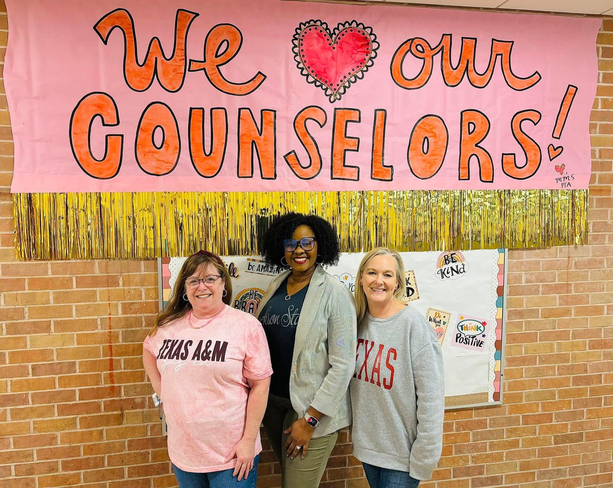 Murchison Matadors (@murchisonmats) on Twitter photo 🌟 Happy Counselor Appreciation Week! 🌟
AND… 
CREST Award 🏆Recipients! 
A huge thank you to Kristi Wilson, Robin Johnson, and Courtney Cardosa for all the care, dedication, and wisdom you bring to our school community. 
Our school is a better place because of you! 
❤️❤️❤️ 🌟 Happy Counselor Appreciation Week! 🌟
AND… 
CREST Award 🏆Recipients! 
A huge thank you to Kristi Wilson, Robin Johnson, and Courtney Cardosa for all the care, dedication, and wisdom you bring to our school community. 
Our school is a better place because of you! 
❤️❤️❤️