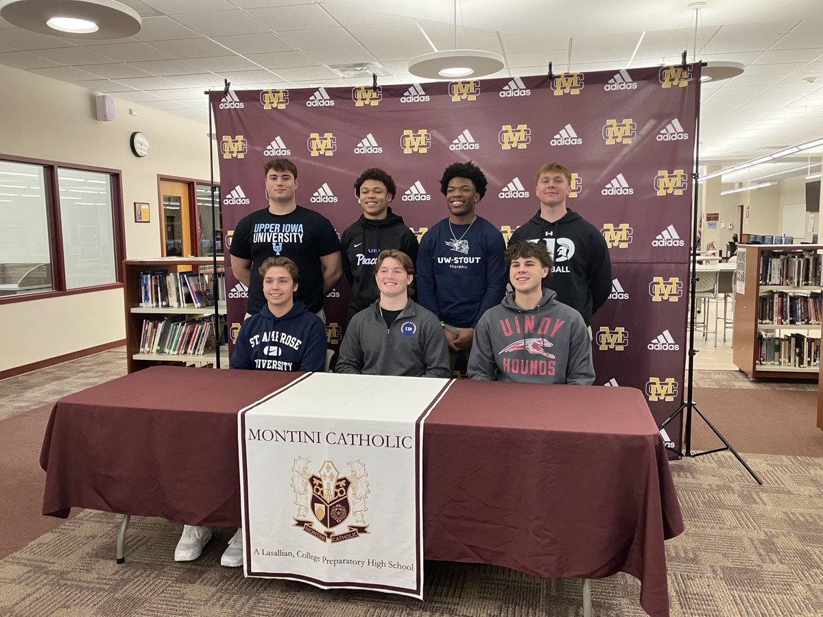 Congrats to Matteo, Gaetano, Thomas, JC, Max, JoJo and Owen as they signed today! Bronco Football is proud of them, and thanks them for everything they have done for our program over the last four years!!  #ThoseWhoStayWillBeChampions #TeamFirst