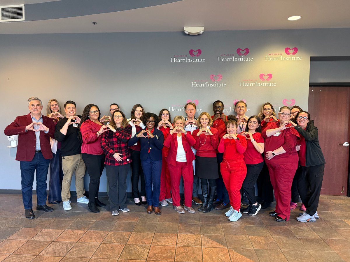 We encourage you to wear red starting this Friday, February 7, to raise awareness about heart disease, the leading cause of death in the U.S. Wearing red encourages others to prioritize their heart health and honors those affected by heart disease.