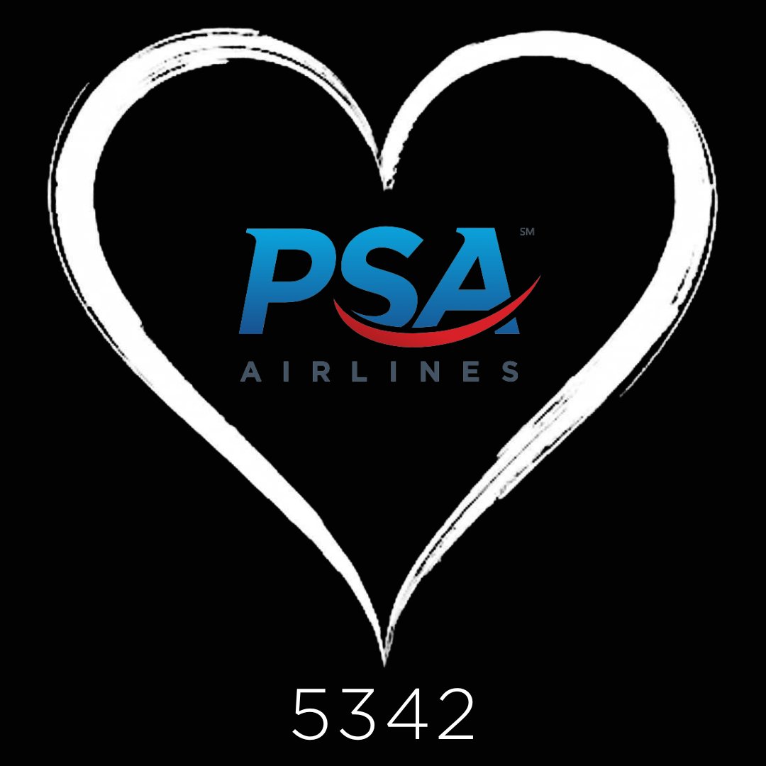 PSA Airlines tweet media