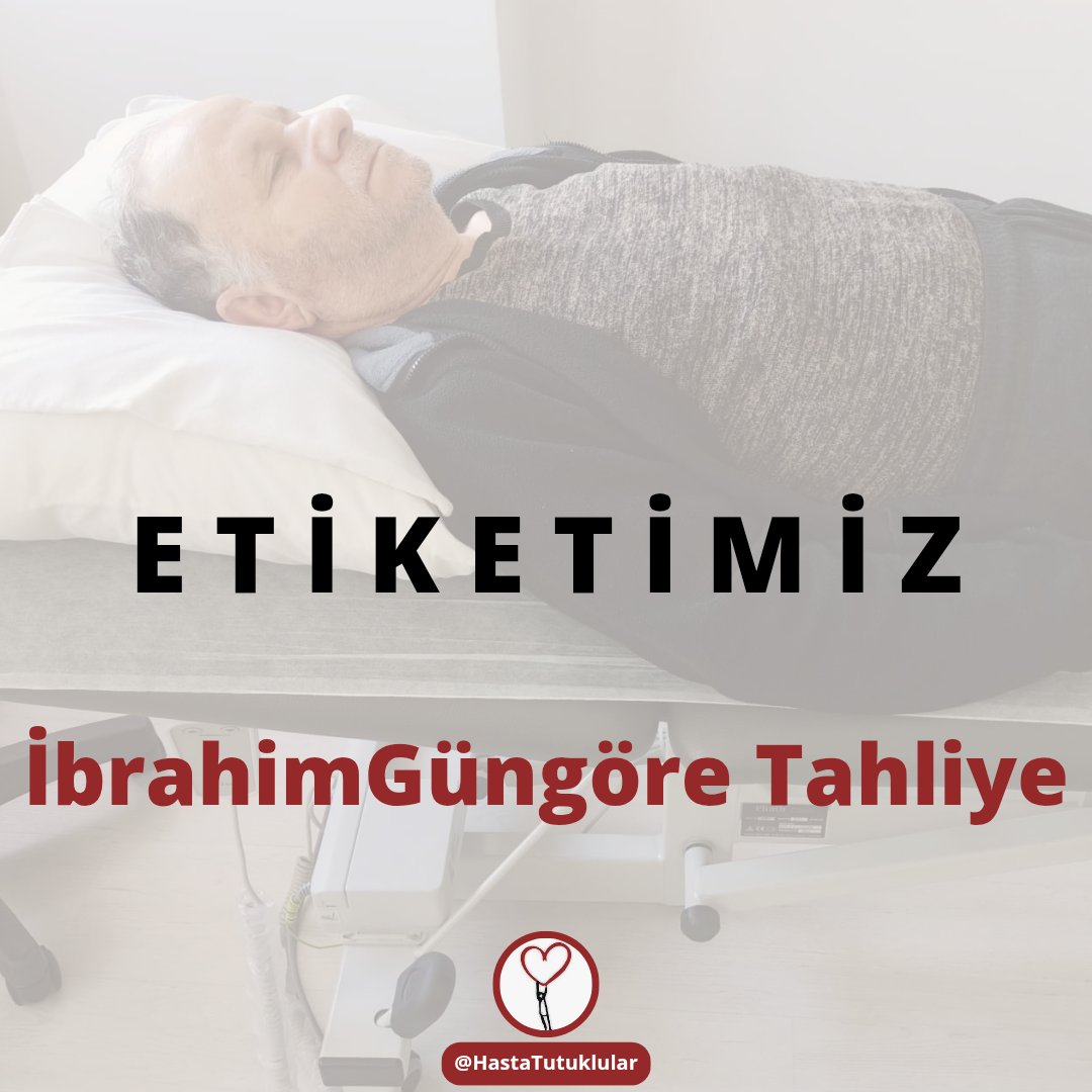 14 Aralıkʼta tutuklanan ve görüşte kızını dahi tanıyamayan alzheimer hastası KHKʼlı İbrahim Güngörʼün sesi olmak için;

ETİKETİMİZ 👇👇👇

İbrahimGüngöre Tahliye
