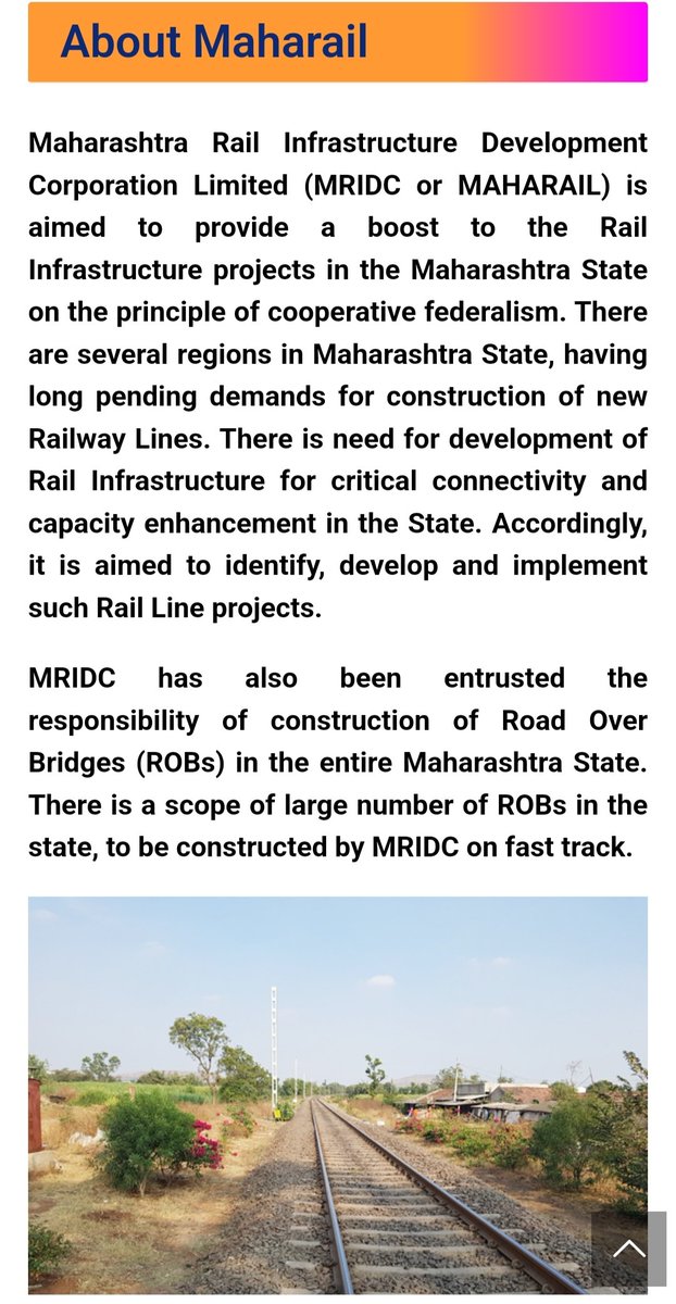 dayatiger197312's tweet photo. Why Maharashtra gets good allocation in #Railway_Budget?
#MaharashtraRailInfrastructureDevelopmentCorporation Ltd. JV Govt.of Maharashtra and Min.of Railways works for #NewLines with great #Objectives #Expertise
@CMOTamilnadu @Chief_Secy_TN
#TamilNadu need such #Rail_Corporation https://t.co/4X1StSqRNr