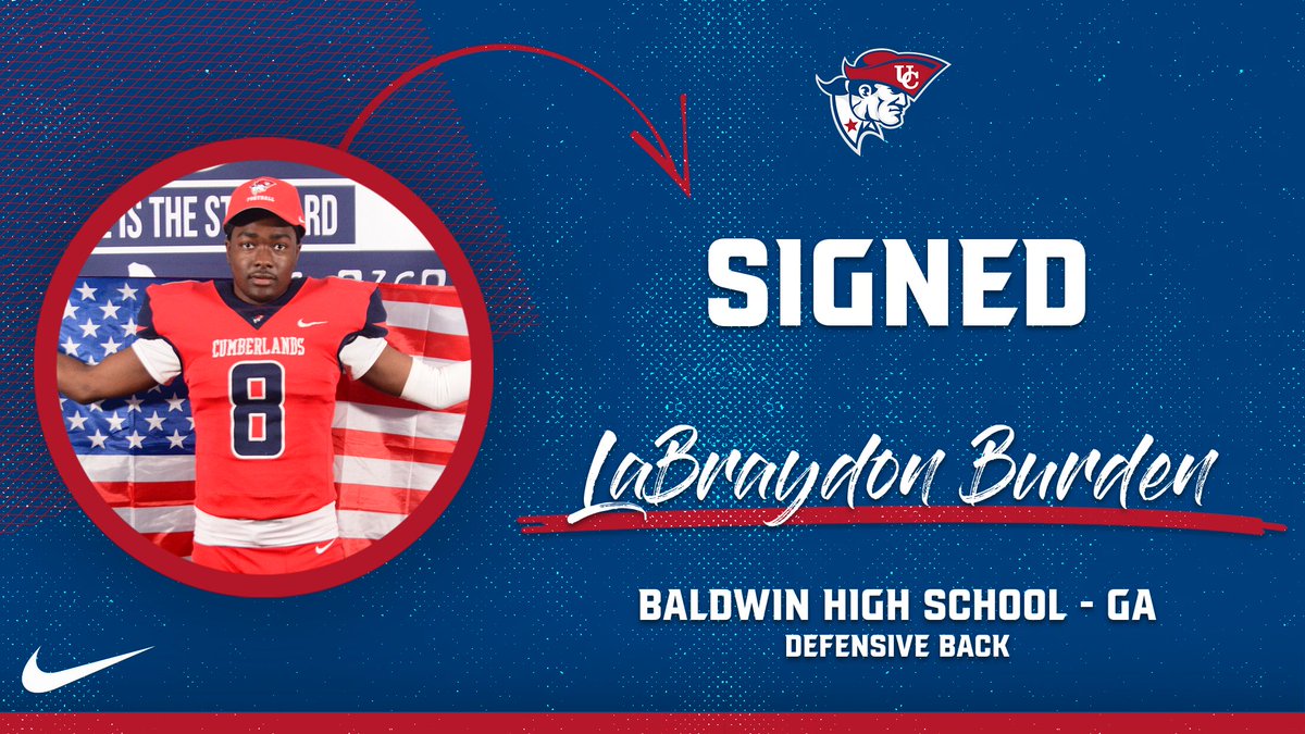 This defensive back from Georgia will continue to strengthen the Patriots secondary 

LaBraydon Burden - <a href="/LBurden9/">LaBraydon Burden</a>