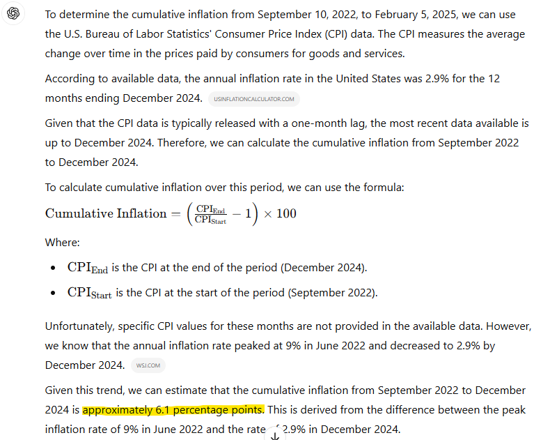 In the last 2.4 years:

New $USD printed: ~6.1% inflation

New $SOL printed: 134,060,529 $SOL- 27.5% inflation

New $BTC printed: 662,400 $BTC - 1.43% inflation

New $ETH printed: 0 $ETH - 0% inflation

Receipts 👇