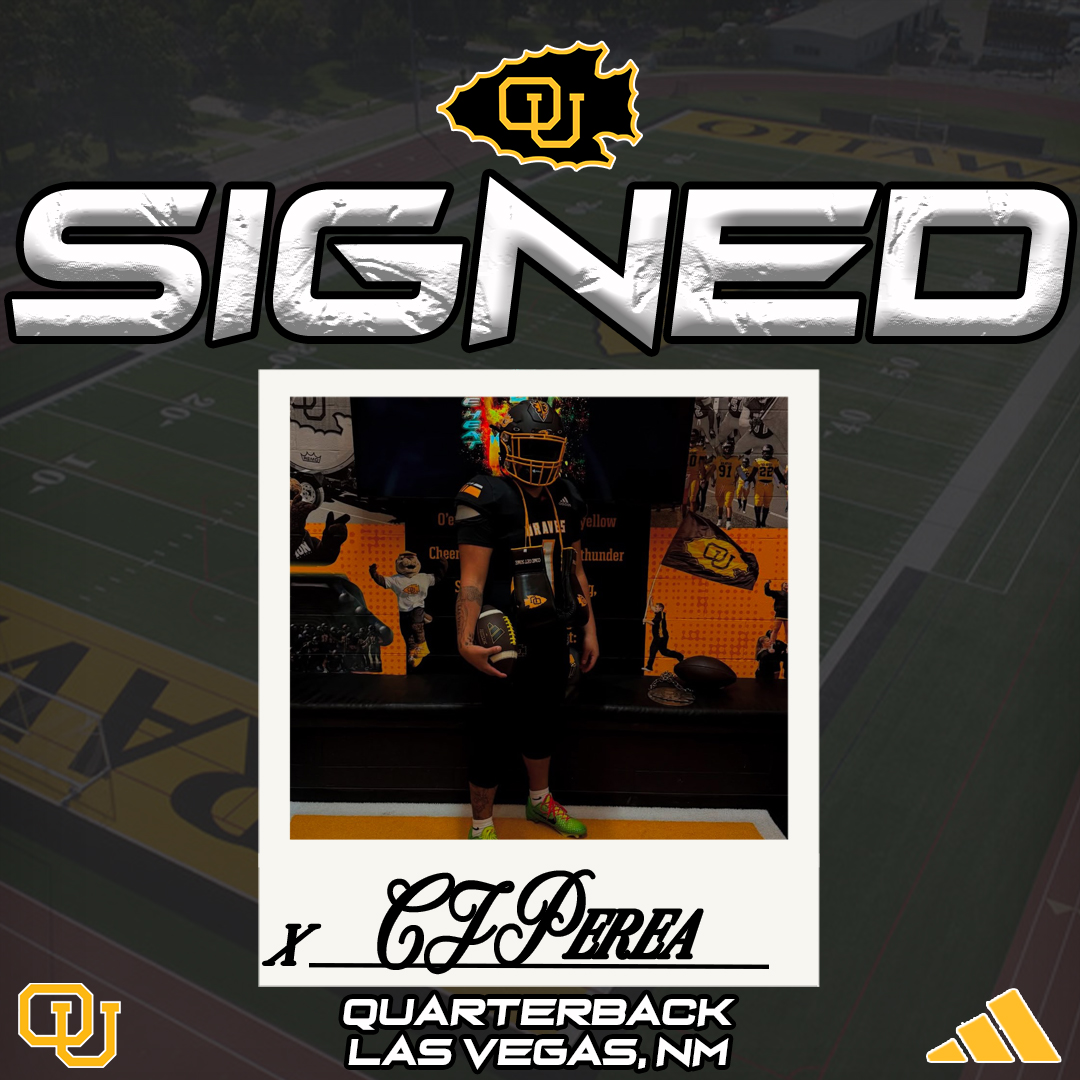 🟡⚫️CJ Perea🟡⚫️
6'0 225, Quarterback
West Las Vegas High School
Las Vegas, NM