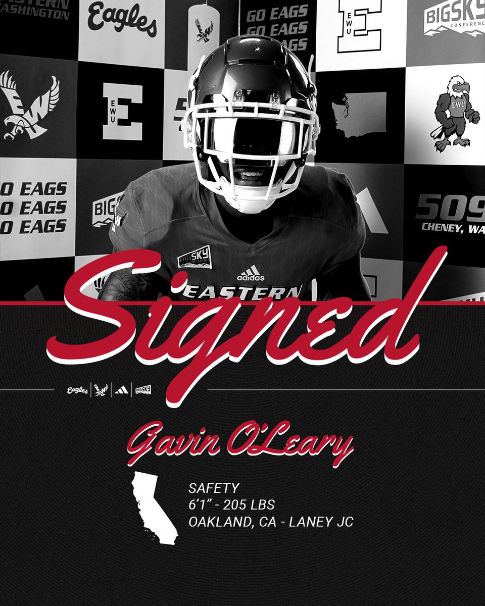 Joining the Eagles from Cali, welcome <a href="/gavin_oleary/">Gavin O’Leary</a>!

#GoEags #EKG #NSD25