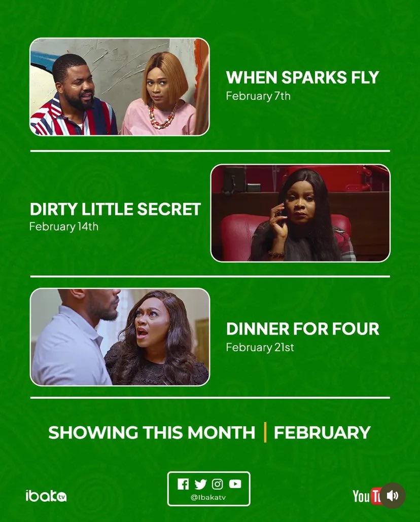 WHEN SPARKS FLY 

STARRING
@bimboademoye, @tanaadelana, <a href="/okeyuzoeshi/">Okey Uzoeshi</a>,
@florencesunday_, <a href="/ovi_says/">Muhammad Owais</a>,<a href="/bobby/">bobby</a>.ekpe, <a href="/isoken/">iso ken</a>.igbinigie

DIRECTOR @mrumanu_elijah

EXECUTIVE PRODUCERS @theovistudios

#ibakatv #tanaadelana #bimboademoye #okeyuzoeshi
#oviodiete #florencesunday #ruthkadiri