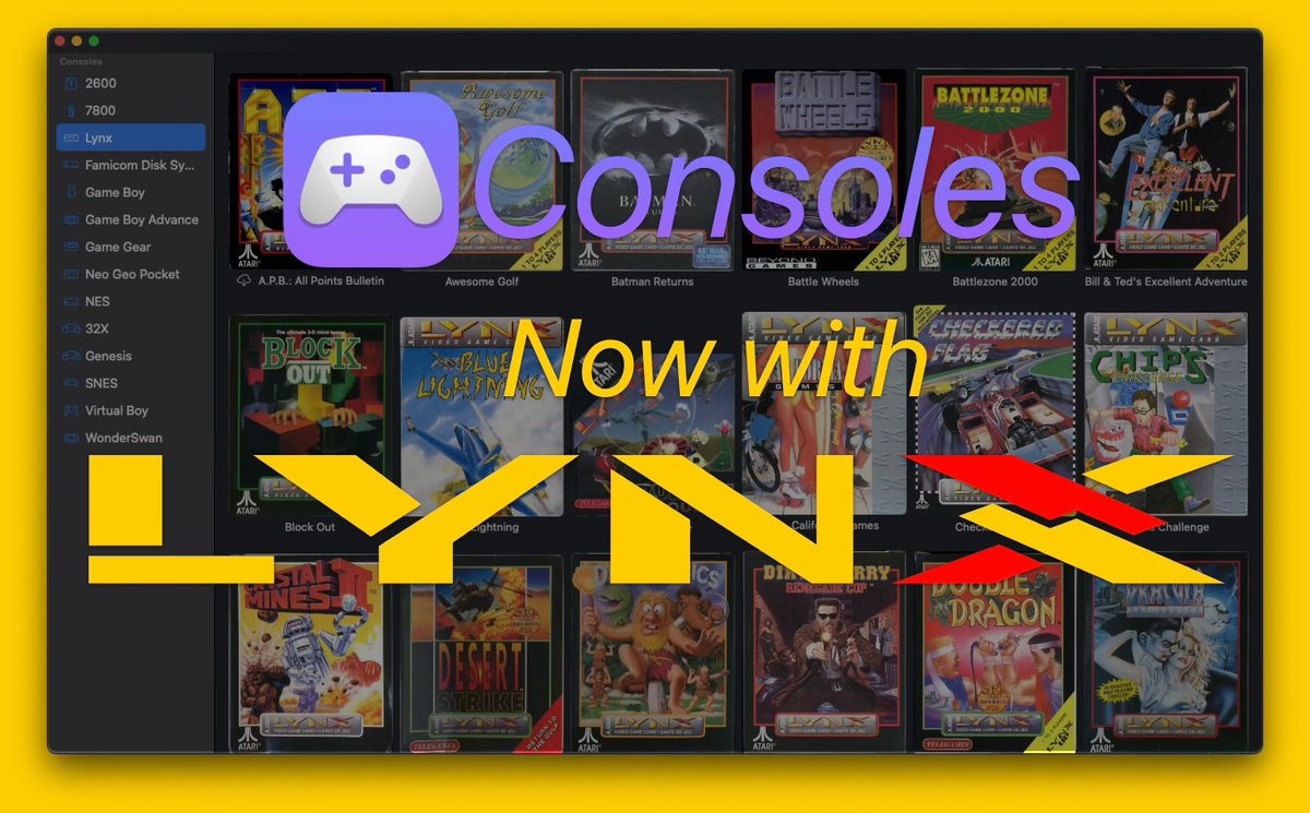 Consoles Classic Gaming Emulator tweet media