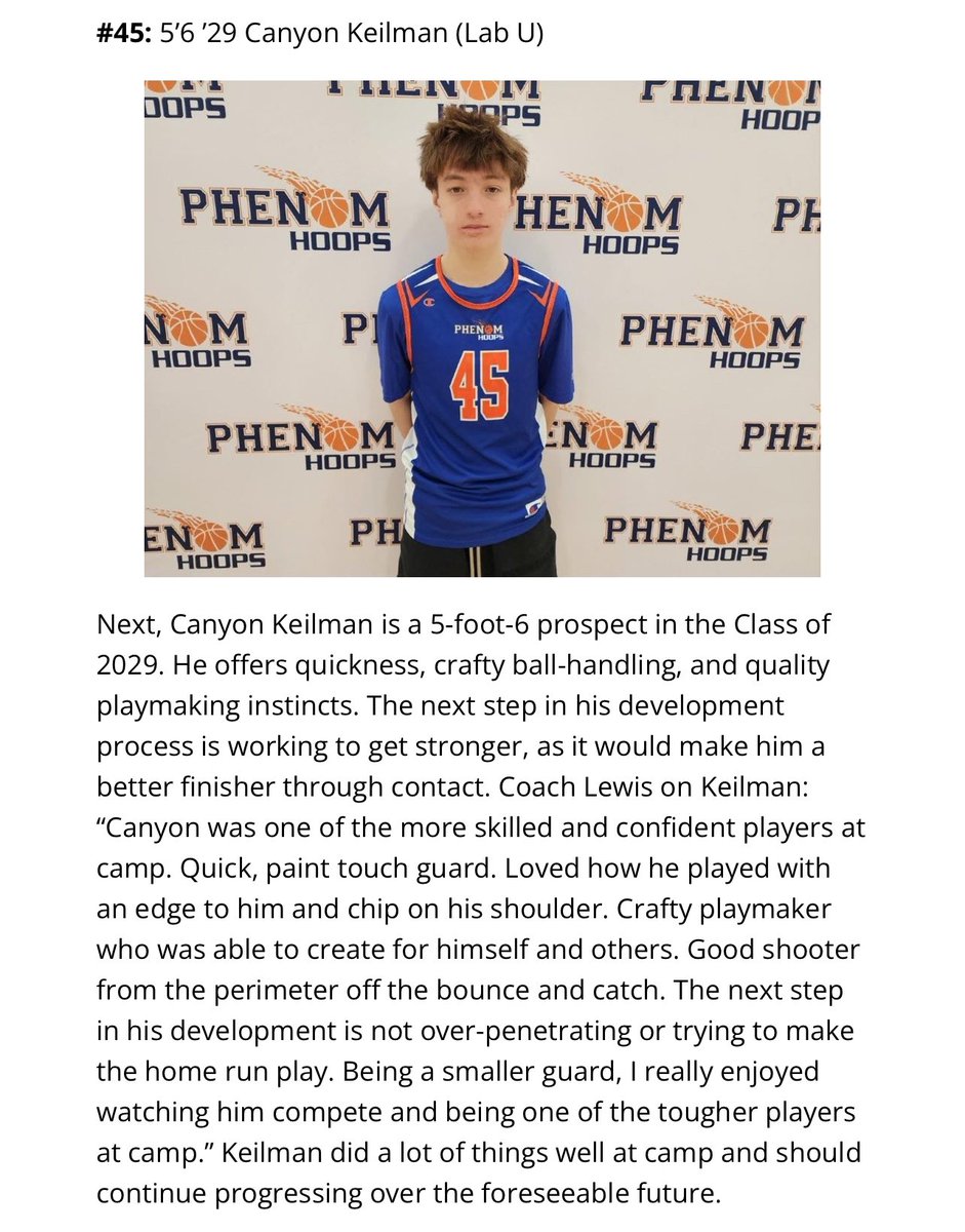 Let’s Go!  Keep putting in the work, C! 💙🏀
#PhenomHoops <a href="/canyonC3/">Canyon Keilman</a>  <a href="/LabUnivPrep/">LABCITY UNIVERSITY CHRISTIAN ACADEMY</a>