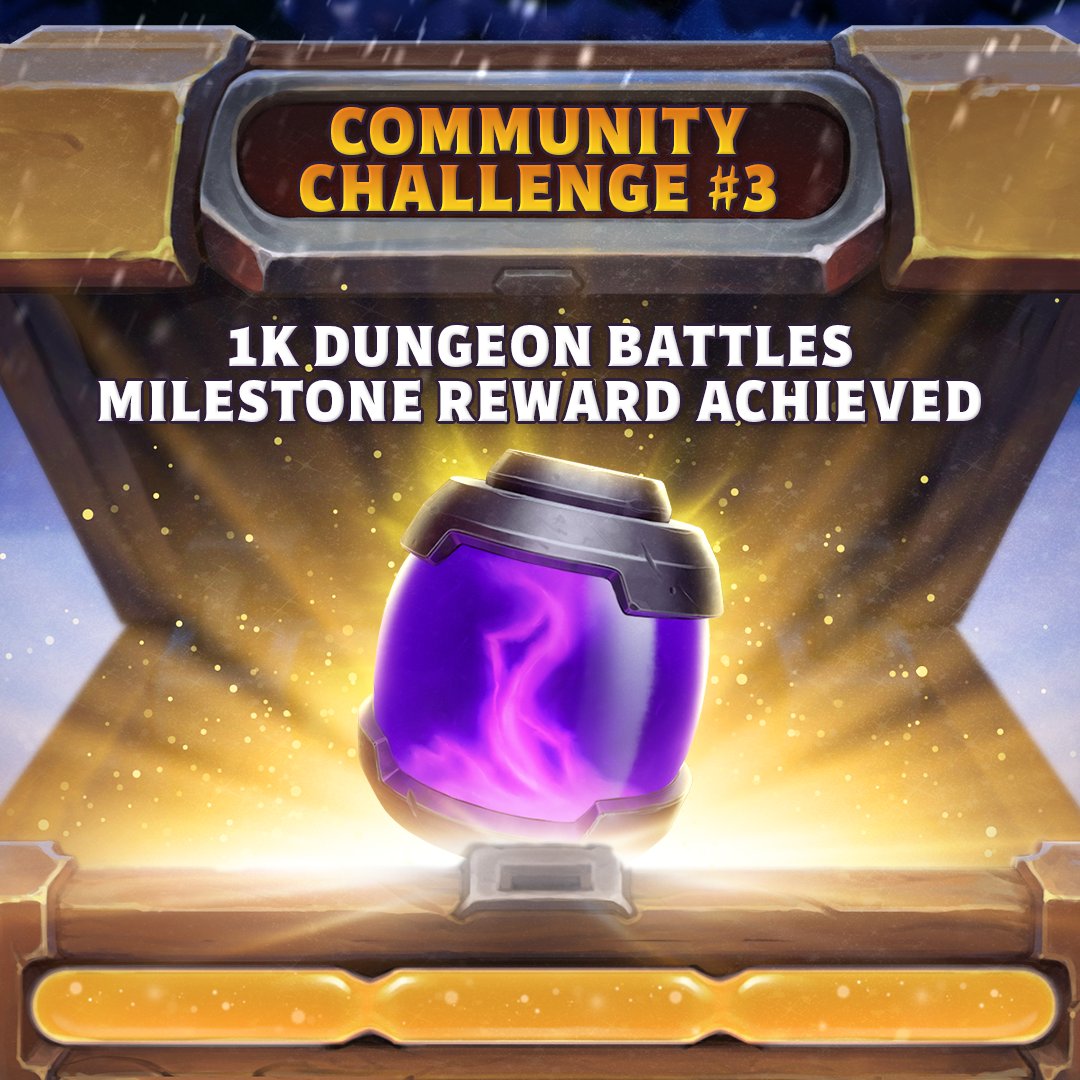 WarcraftRumble's tweet image. Congratulations, Rumblers!
You've completed all three New Year's Challenges, so enjoy your rewards 🎁