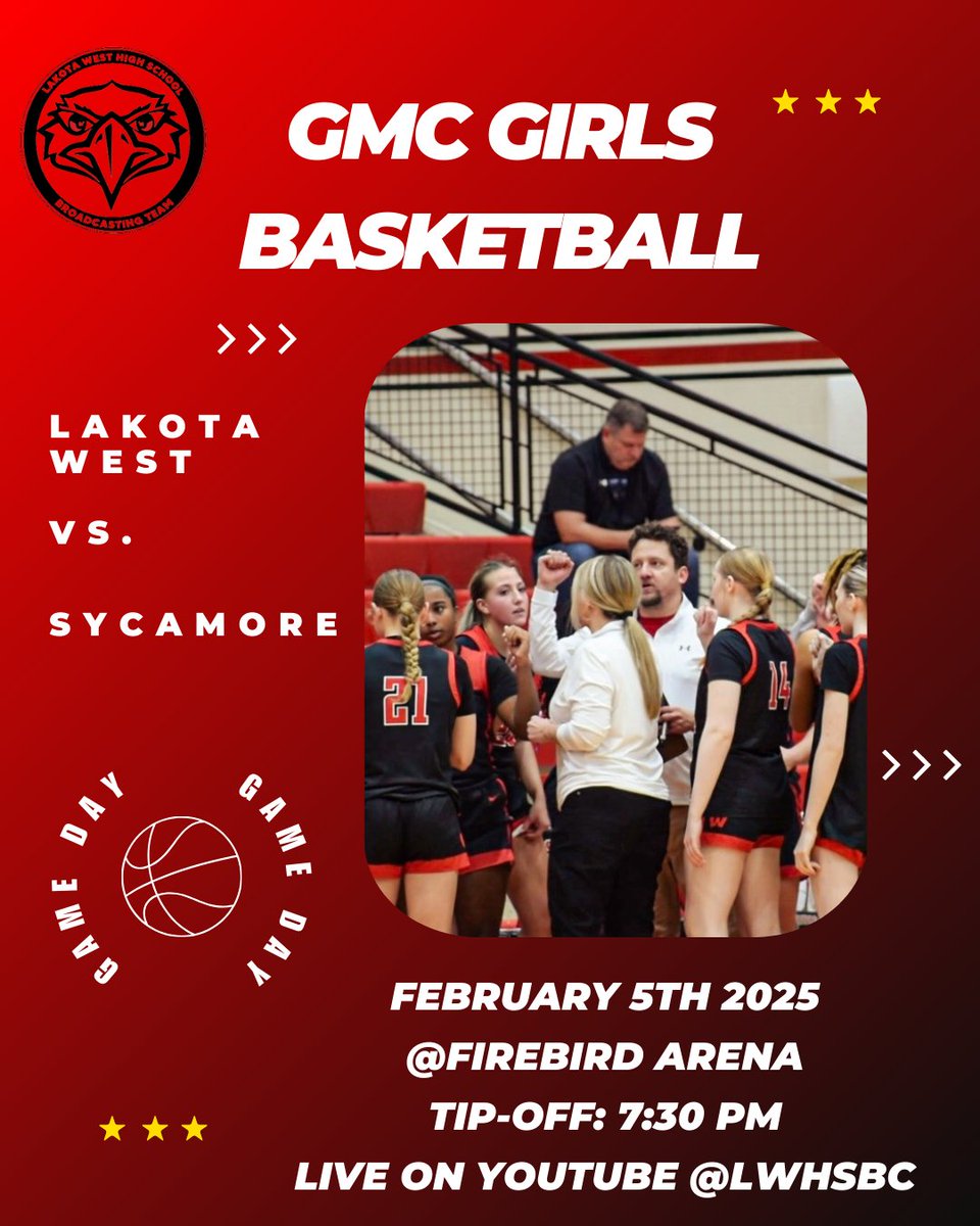 Lakota West Sports Broadcasting (@lwhsbc) on Twitter photo Come out and support these girls at Lakota West in person or on YouTube at youtube.com/live/ge6SNr2Gw…
<a href="/gmcsports/">GMC Sports</a> <a href="/LakotaWestVB/">Lakota West Women's Volleyball</a> <a href="/LW_Boosters/">Lakota West Athletic Boosters</a> <a href="/westfirebirds/">LWHS Athletics</a> <a href="/LWBasketball/">West Boys Basketball</a> Come out and support these girls at Lakota West in person or on YouTube at youtube.com/live/ge6SNr2Gw…
<a href="/gmcsports/">GMC Sports</a> <a href="/LakotaWestVB/">Lakota West Women's Volleyball</a> <a href="/LW_Boosters/">Lakota West Athletic Boosters</a> <a href="/westfirebirds/">LWHS Athletics</a> <a href="/LWBasketball/">West Boys Basketball</a>