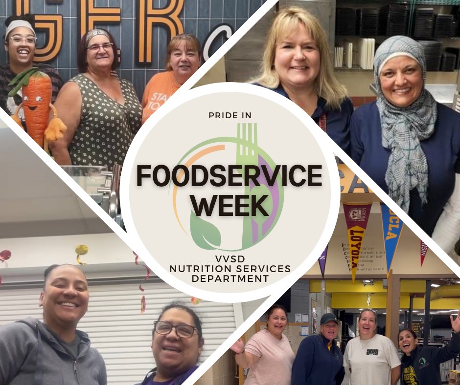 We’re celebrating the heart of our incredible school nutrition team who work hard every day to keep our students fueled and ready to learn. From prepping nutritious meals to serving smiles in the lunchroom, their dedication makes a difference. #ThankYou #VVSDNutritionServices