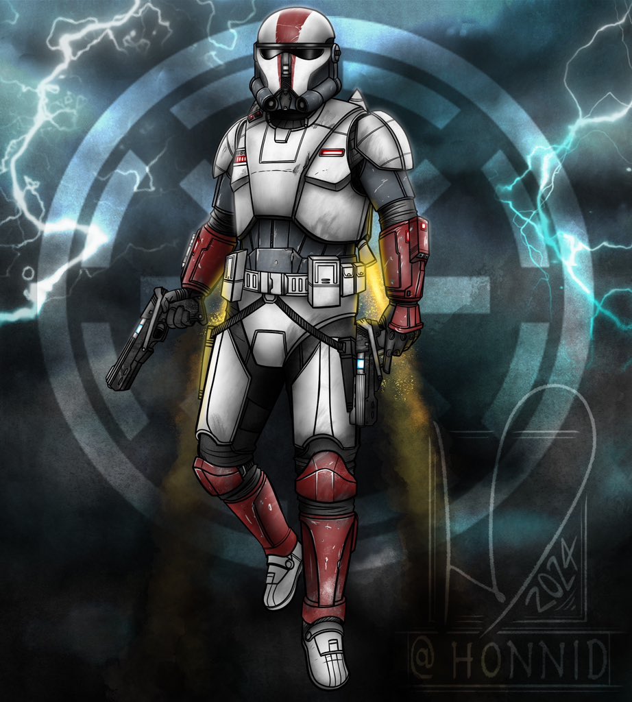 Imperial Armored Commando - Star Wars : The Mandalorian S3 \u003d Republic  Armored Clone Commando, image size:922x1024