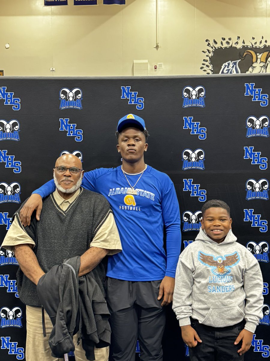Congratulations to <a href="/1Luhjo__/">Joseph “JoJo“ Hasan</a> for signing with Thee Unsinkable Albany State University today! #asurams #culture