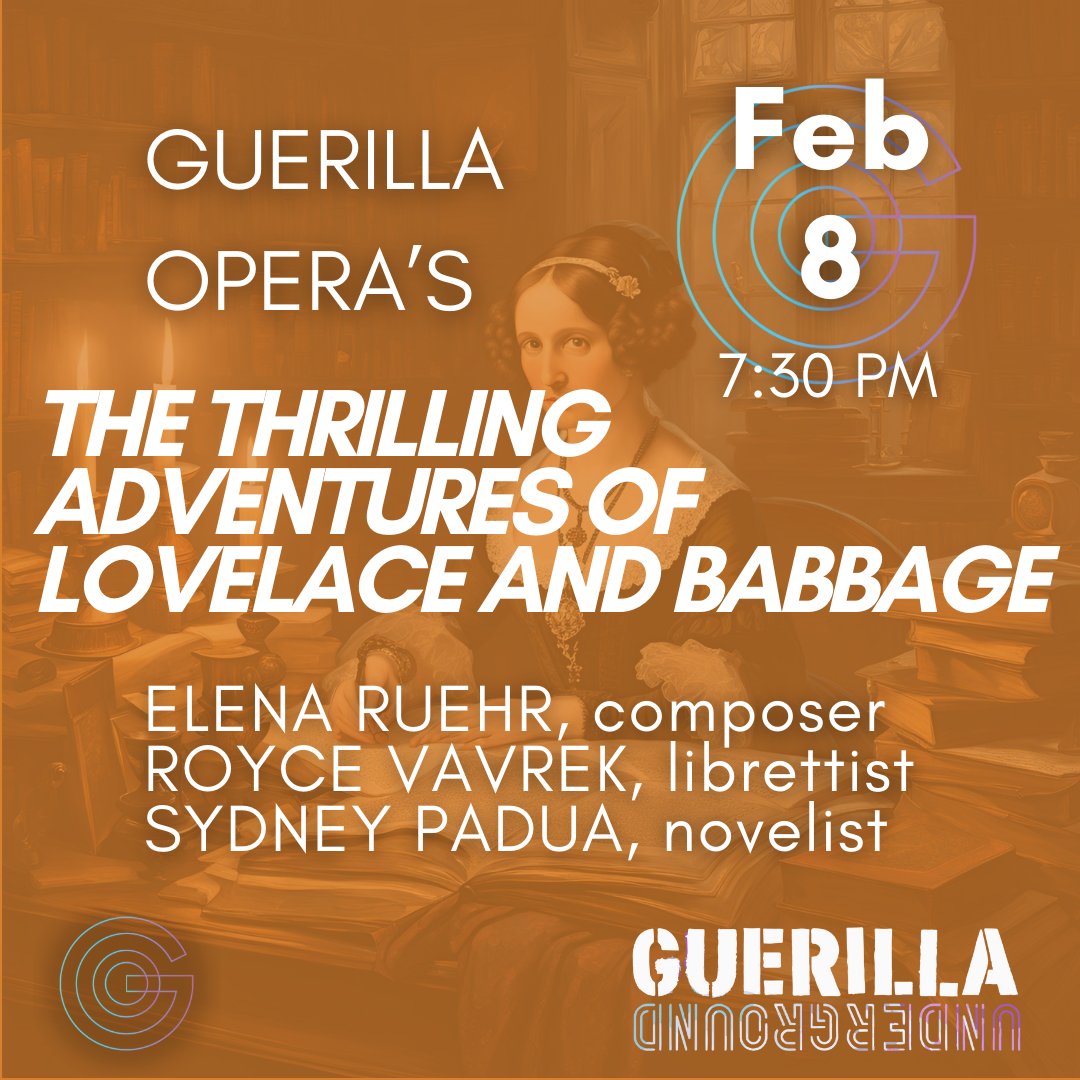 PARMARecordings's tweet photo. The 2025 #GuerillaUnderground season is underway! Join @guerillaopera for a virtual speakeasy experience featuring the world premiere of DICKINSON, HER/ALIVE.UN.DEAD, and more. Live streams start February 6 at 7:30 PM EST.
https://t.co/SLUvHvUhHd https://t.co/lG7fh0K3Z8