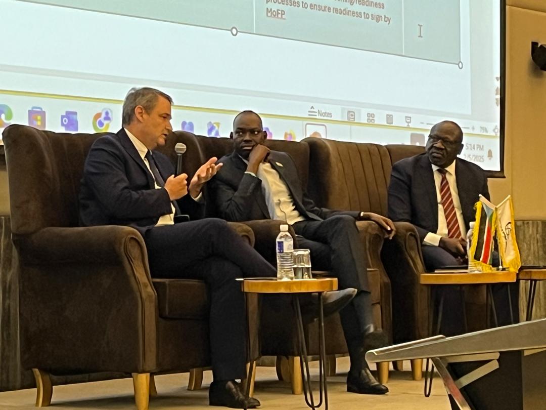 Undeland's tweet photo. Enjoyed participating in #SouthSudan Country Portfolio Performance Review (CPFR) workshop of @WorldBankGroup financed projects to support South Sudan together with Honorable Dr. Marial Dongrin Ater, Minister of Finance and Planning in @SouthSudanGov and implementing agencies. The CPPR aims to improve the performance and effectiveness of @WorldBankGroup projects in #SouthSudan through practical solutions to implementation challenges. 
@WorldBankGroup is partnering with @SouthSudanGov to reduce poverty and boost shared prosperity.