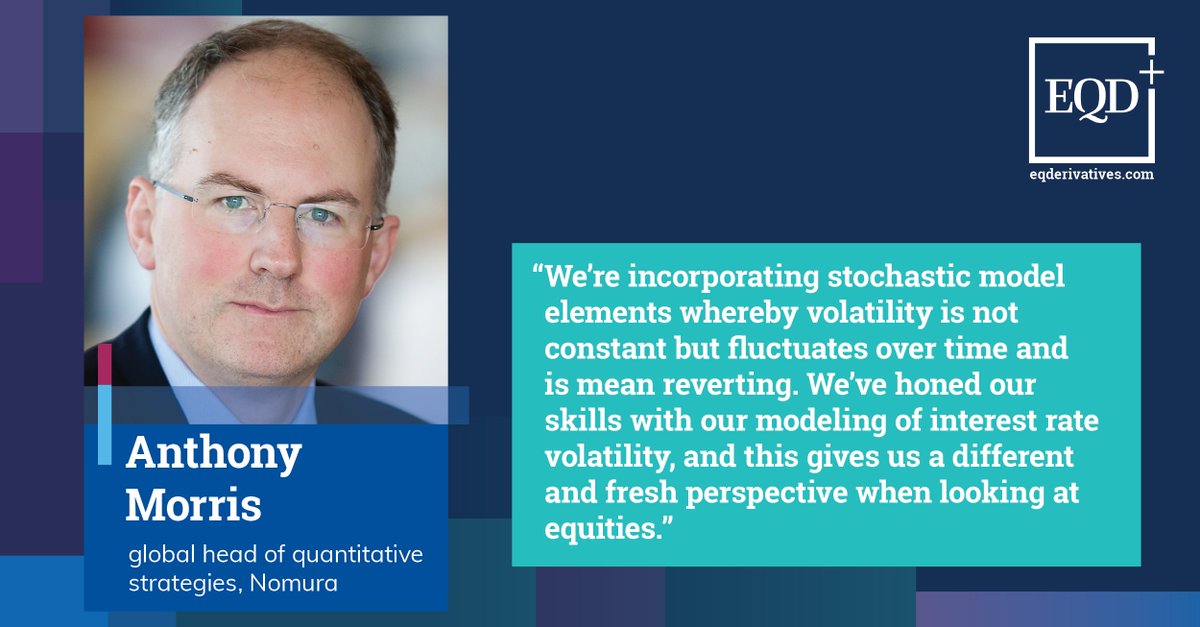 Had the pleasure of lunching with Jérôme Brochard and Anthony Morris for an exclusive first look at Nomura's new equity volatility indices.

Details can be found here: eqderivatives.com/news/nomura-is…