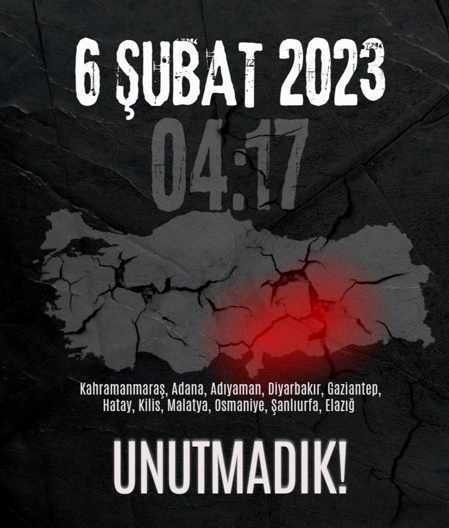 Konuşulacak çok şey var ama konuşacak kimse kalmadı...
6 şubat şehitlerimize Rahmetle...
#6subat2023