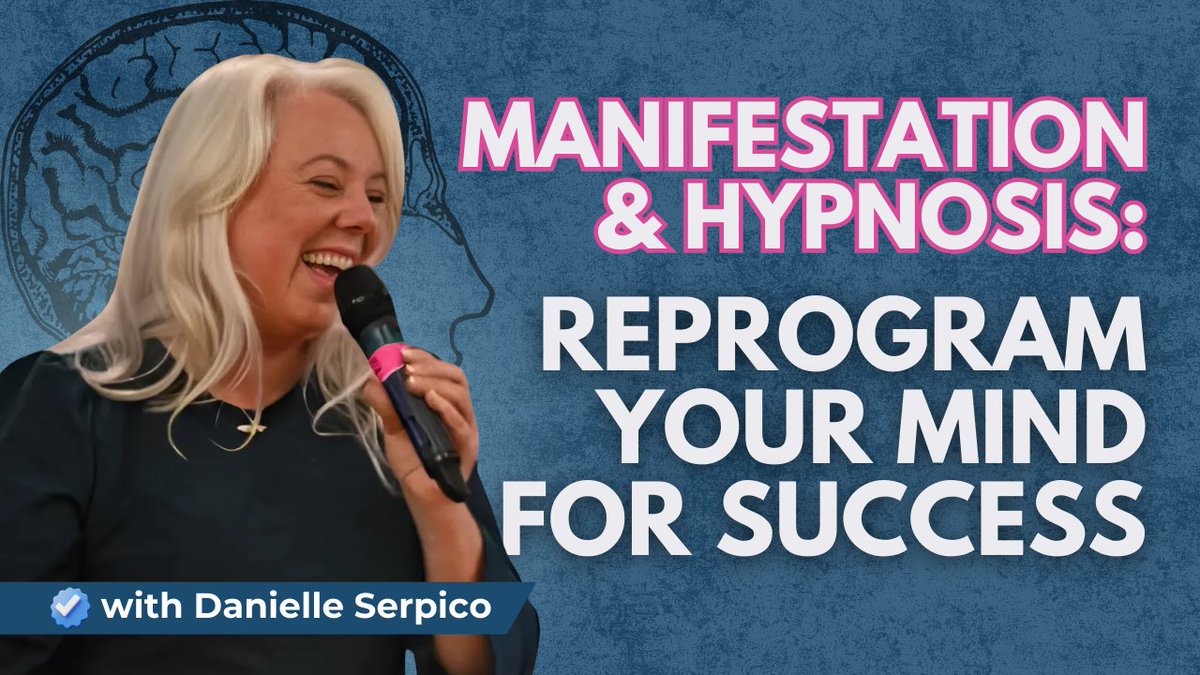 Louise McDonnell - SellOnSocial.Media (@sellonsocialm) on Twitter photo Manifestation & Hypnosis: Reprogram Your Mind for Success!
The full podcast episode with <a href="/DanielleSerpico/">Danielle Serpico</a> is on all leading podcast platforms and my YouTube channel today. This episode is gold!
#manifestations #successtips #SuccessMindset #Growth <a href="/Tweetinggoddess/">Samantha Kelly Media</a> Manifestation & Hypnosis: Reprogram Your Mind for Success!
The full podcast episode with <a href="/DanielleSerpico/">Danielle Serpico</a> is on all leading podcast platforms and my YouTube channel today. This episode is gold!
#manifestations #successtips #SuccessMindset #Growth <a href="/Tweetinggoddess/">Samantha Kelly Media</a>