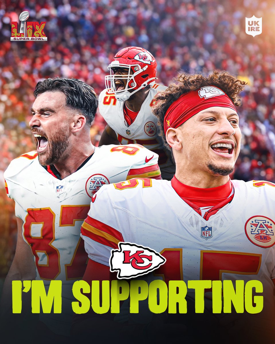 NFL UK & Ireland (@nflukire) on Twitter photo Hit that like button to show your support for the <a href="/Chiefs/">Kansas City Chiefs</a> in Super Bowl LIX! ๐ Hit that like button to show your support for the <a href="/Chiefs/">Kansas City Chiefs</a> in Super Bowl LIX! ๐