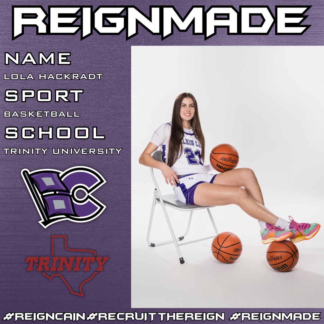 Klein Cain Athletics (@kcainathletics) on Twitter photo Happy #NationalSigningDay and congratulations to Lola Hackradt!
#REIGNCAIN #RECRUITTHEREIGN #REIGNMADE <a href="/kcainladyhoops/">Klein Cain GBB🏀</a> Happy #NationalSigningDay and congratulations to Lola Hackradt!
#REIGNCAIN #RECRUITTHEREIGN #REIGNMADE <a href="/kcainladyhoops/">Klein Cain GBB🏀</a>