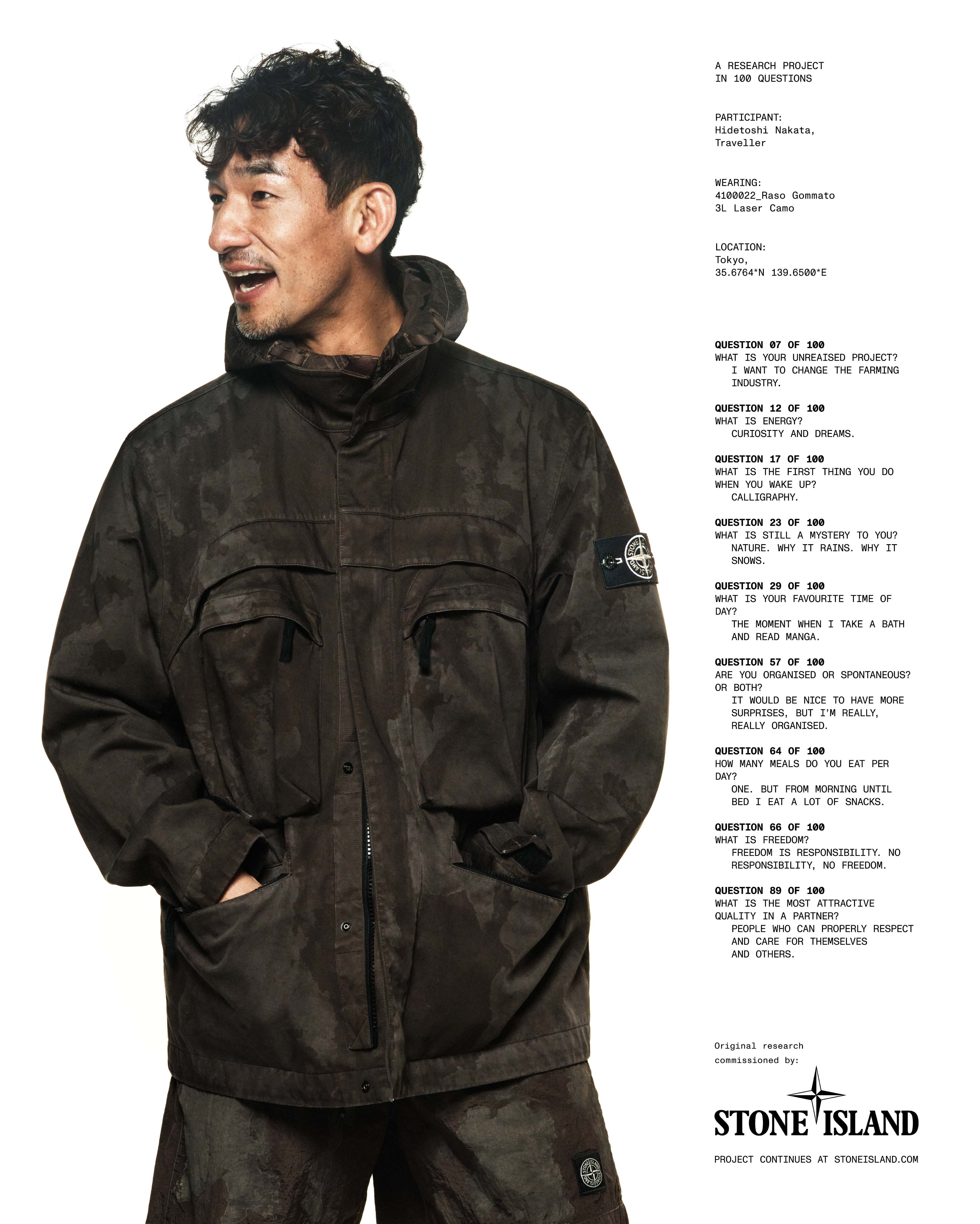 stone  94aw raso gommato フード　ライナー付 stone 94aw raso gommato フード ライナー付 stone island 94aw