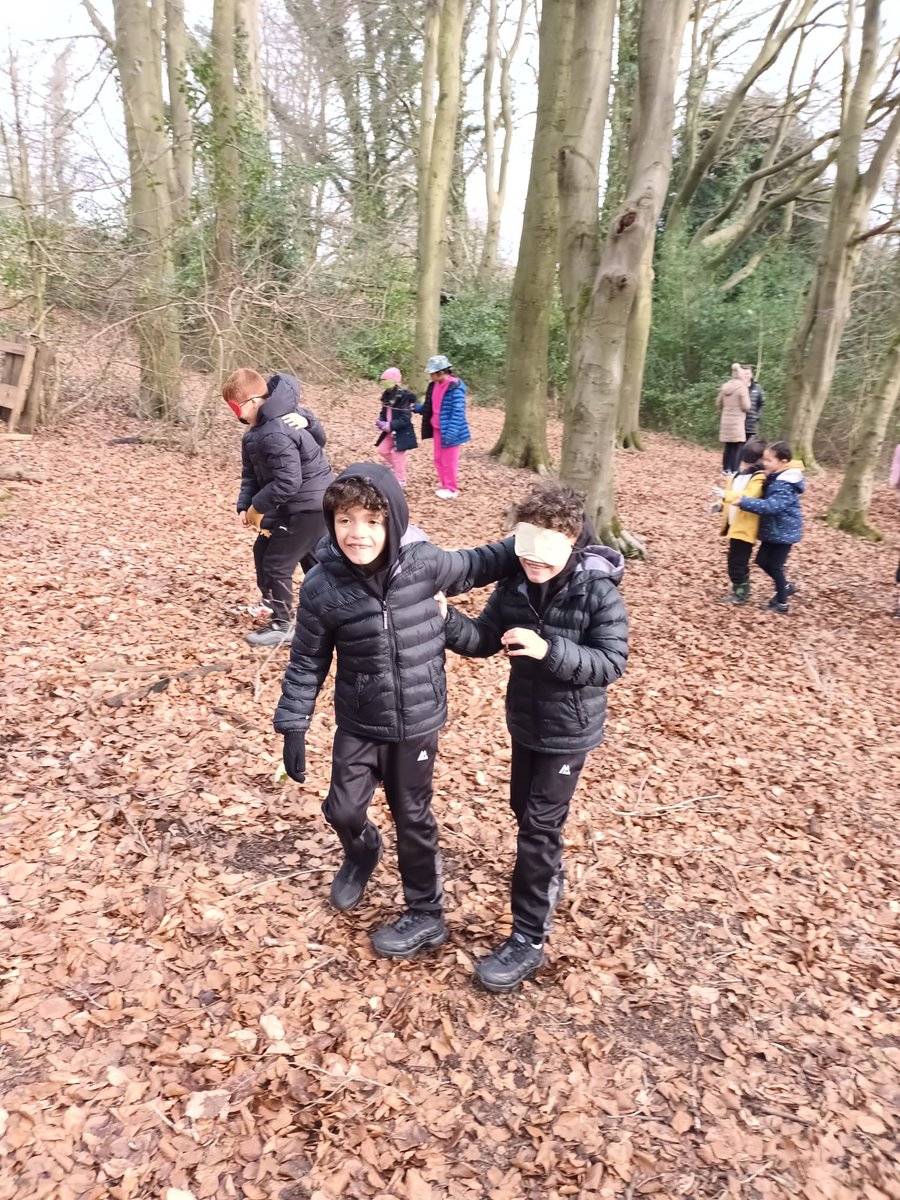 Guiding each other through the woods! <a href="/WindsorCP/">Windsor CP</a>