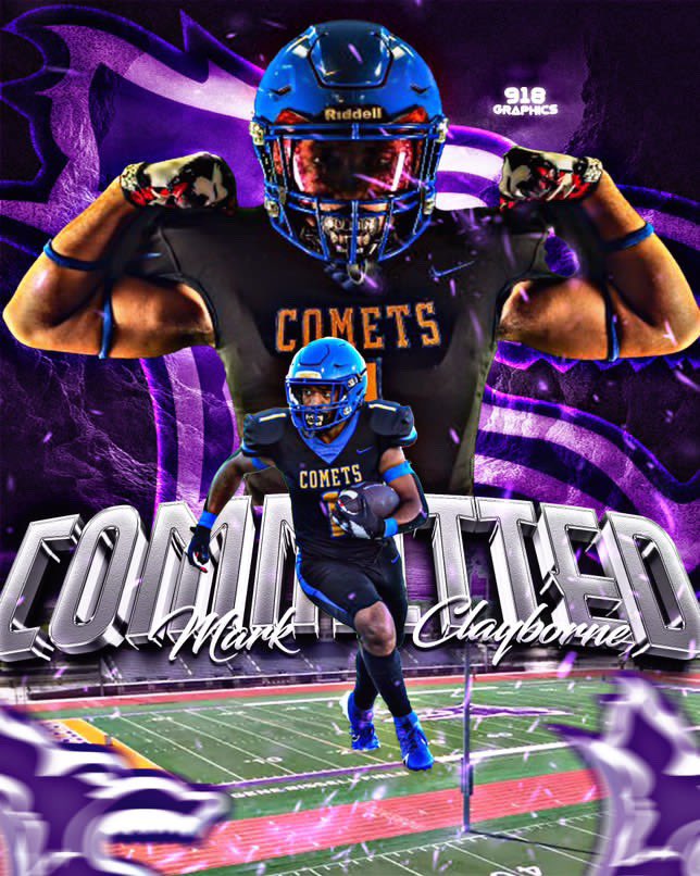 mark_clayborne3's tweet image. 1000% Committed @kwufootball #RollYotes 馃煛馃煟
#AGTG @coachmattymidd @QBcoachsnyder @CoachTycenGray @Glisson_KWU @Coach_Blah @CoachBoomerKWU @Leonard_KWU