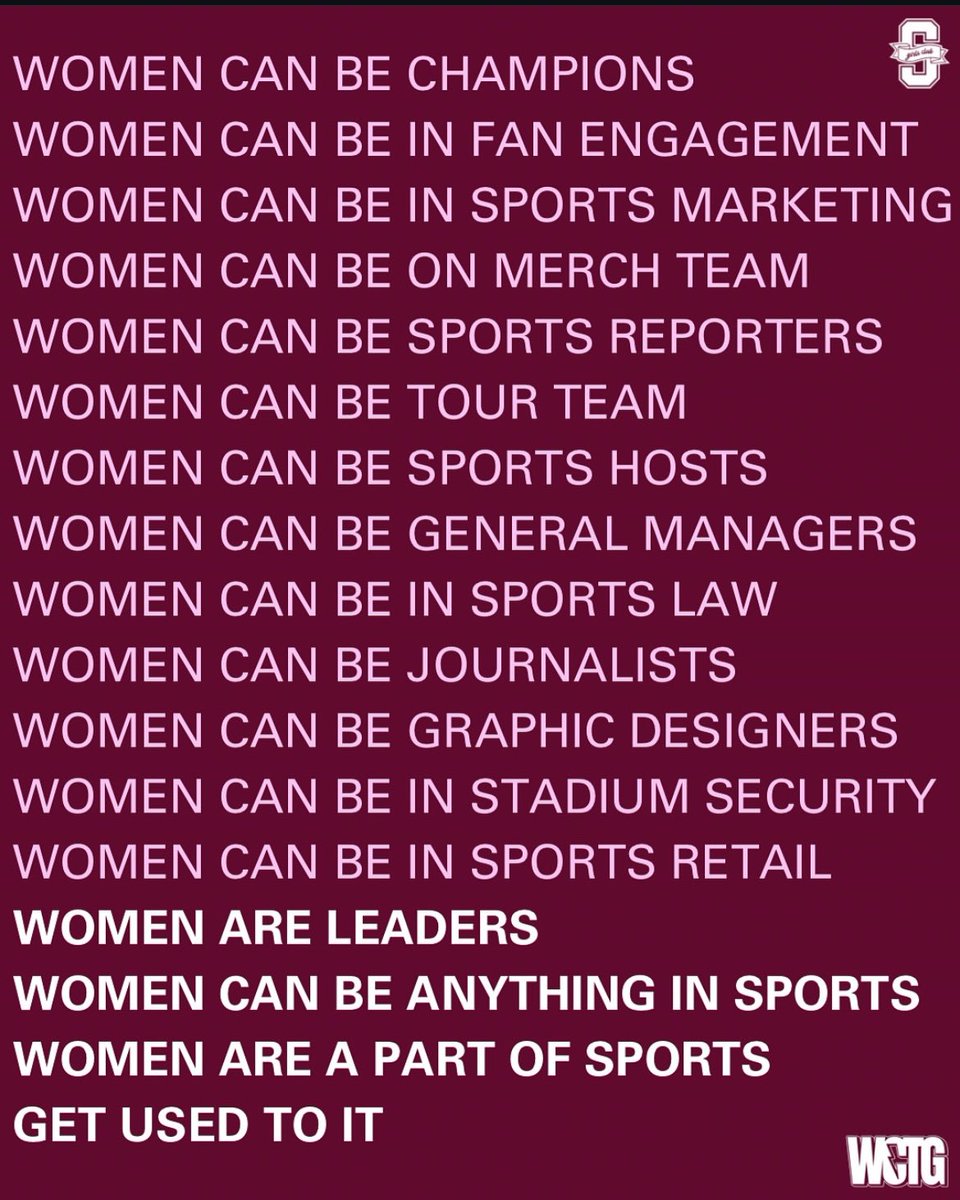 say it back to yourself and everyone you know 🩷 #NGWSD #sportsforthegirls