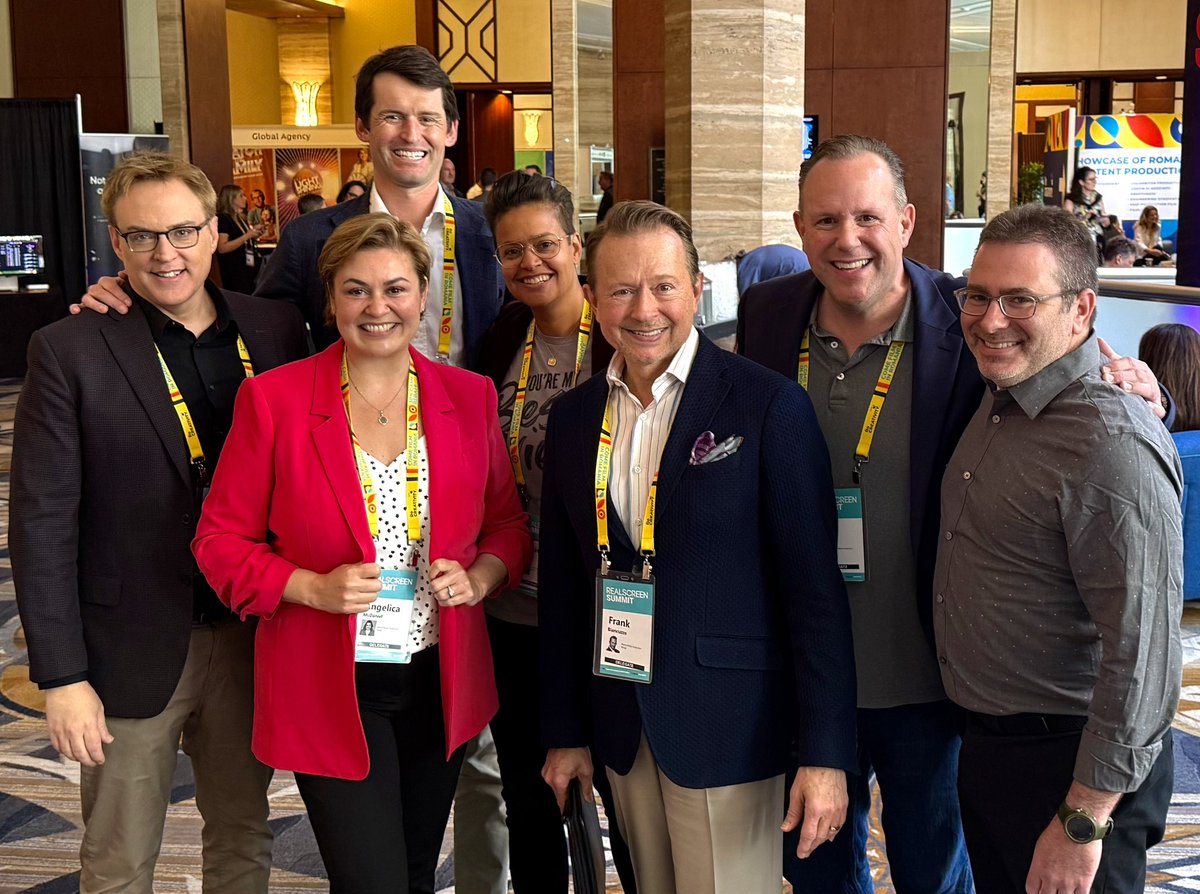 The <a href="/HearstMPG/">Hearst Media Production Group</a> unscripted development and distribution team, together at the <a href="/realscreen/">Realscreen</a> Programming Summit in Miami. #RealscreenSummit