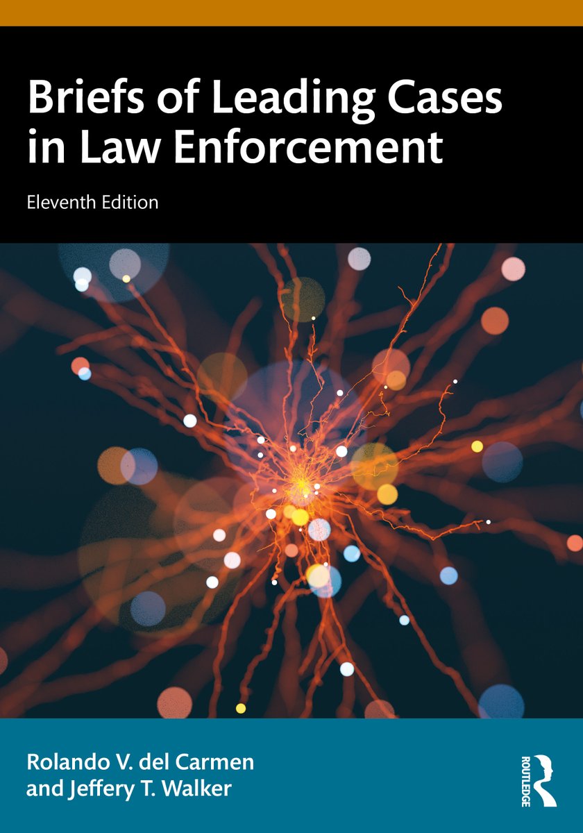 CJ_Editor's tweet photo. NEW UPDATED 11th EDITION!

Briefs of Leading Cases in #LawEnforcement: A must-have reference for #police officers to have a strong understanding of the law &amp; their function within it.

#SCOTUS @TheIACP @ACJS_National @ASCRM41 

https://t.co/VuIEchfbFE https://t.co/87wyM0516R