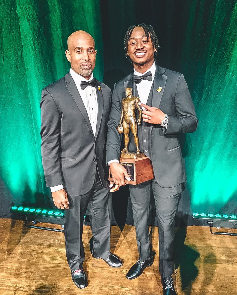 Congratulations to James Burgess for winning the Aeneas Williams Award! 

Established in 2022 in honor of its namesake, Southern University walk-on and Pro Football Hall of Famer, Aeneas Williams, it is awarded to the best defensive back in Historically Black Colleges and