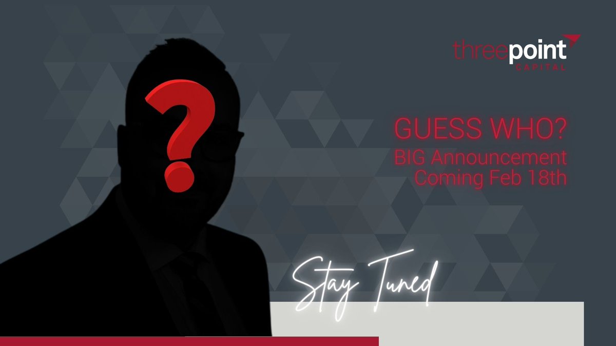 TeamThreePoint's tweet image. Super exciting news ahead for our #OntarioBrokers!

Get ready to meet the newest addition to our Three Point team, one of the absolute best in the business! We can't wait to unveil our latest talent on February 18th, 2025.

#InvestLendGROW #uDrive #TeamGrowth #GuessWho