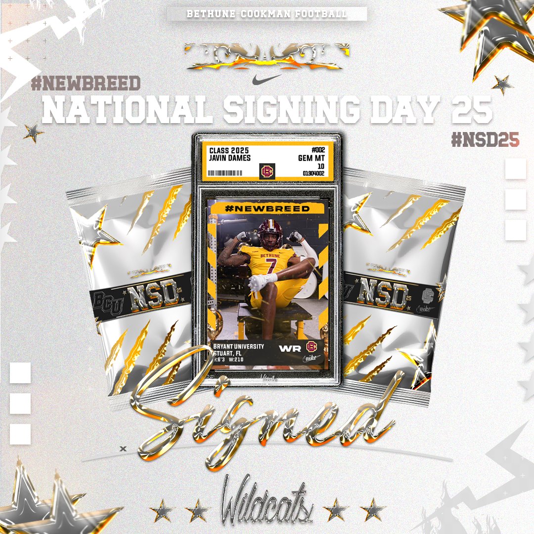✍️ 𝓢𝓲𝓰𝓷𝓮𝓭

Welcome to Wildcat Nation, Javin! #NEWBREED25

#𝙃𝙖𝙞𝙡𝙒𝙞𝙡𝙙𝙘𝙖𝙩𝙨 | #𝙋𝙧𝙚𝙮𝙏𝙤𝙜𝙚𝙩𝙝𝙚𝙧