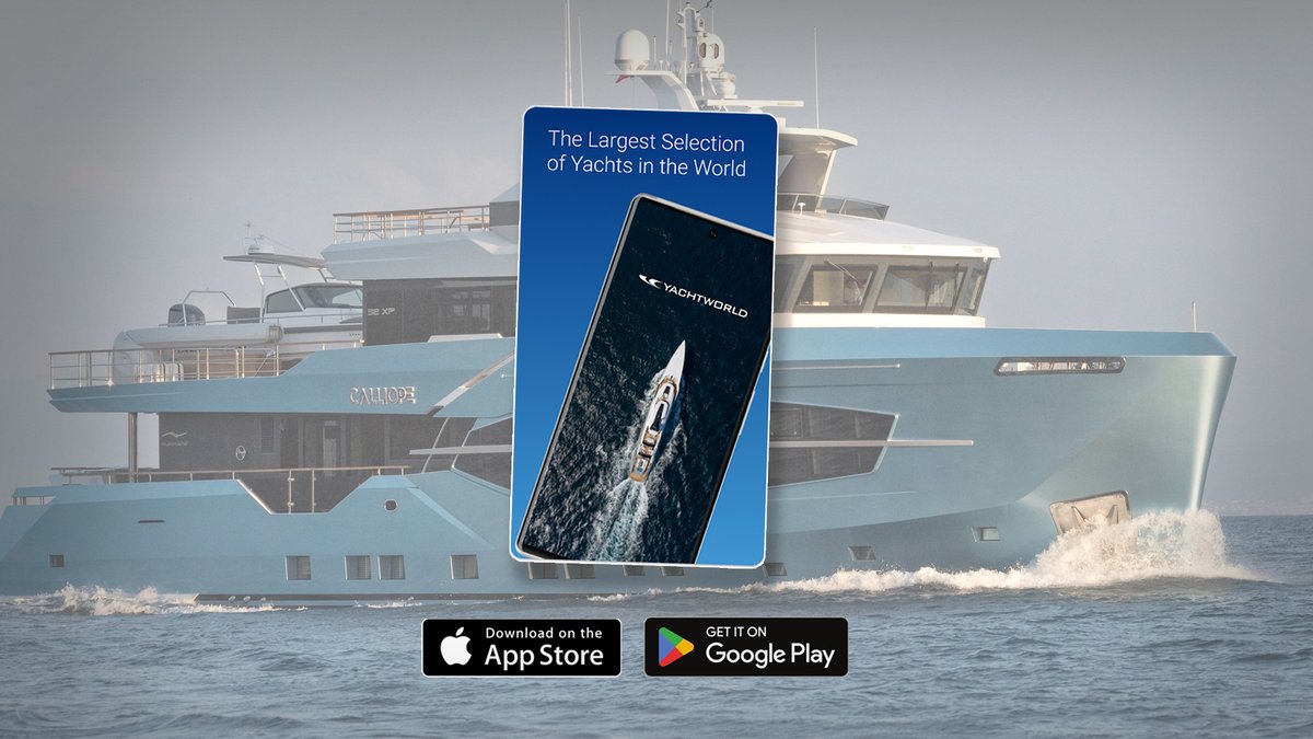 Check out the YachtWorld app, combining convenience with the wonder of yachting, offering an unparalleled way to explore the world’s most extraordinary yachts: yachtworld.com/research/yacht…