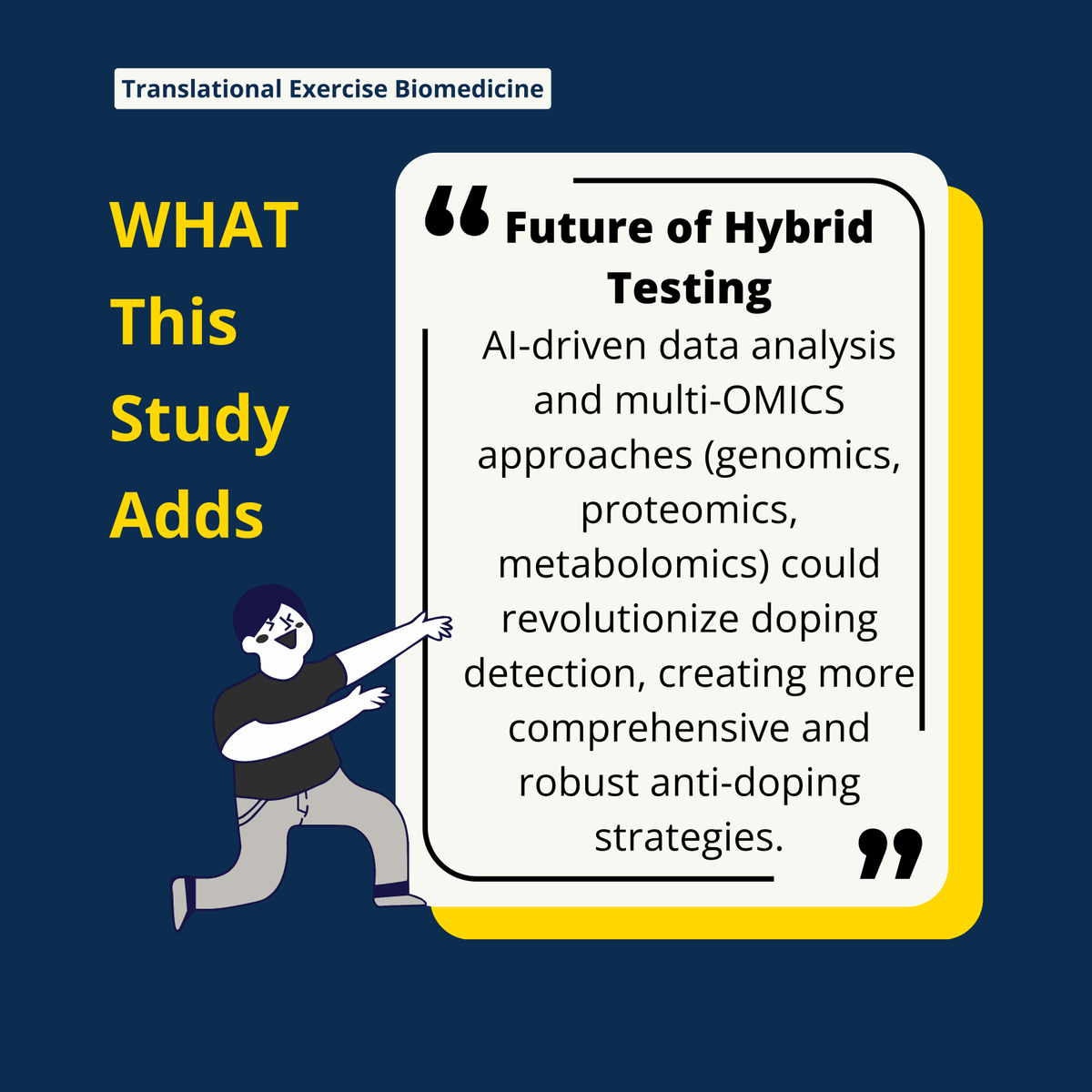 TEBjournal's tweet image. 📝 “Practical steps to develop a transcriptomic test for blood doping”

Could this be the future of anti-doping detection? 🏆👀

🔗 Read more: bit.ly/46ldJYT

#AntiDoping #BloodDoping #CleanSport #Transcriptomics #WADA #SportsScience