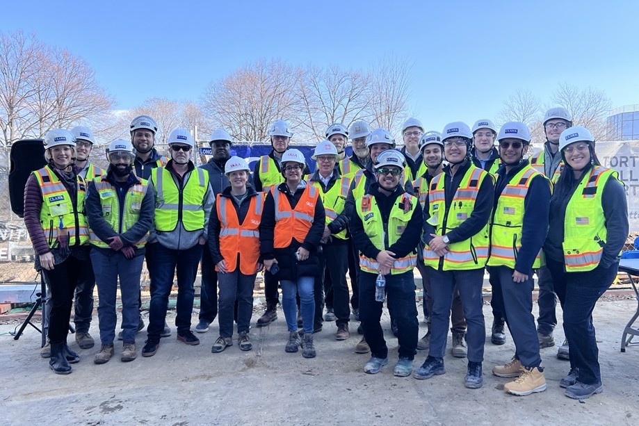 #TideLock #OfficeToResidential #Conversion #TopsOut: A New Chapter for Old Town North!   ...SK&amp;A joined <a href="/ClarkBuilds/">Clark Construction Group</a>  and <a href="/TortiGallas/">Torti Gallas</a> for the #ToppingOut celebration. This transformative #MixedUseDevelopment in #OldTownAlexandria North includes the #VerticalExpansion of two